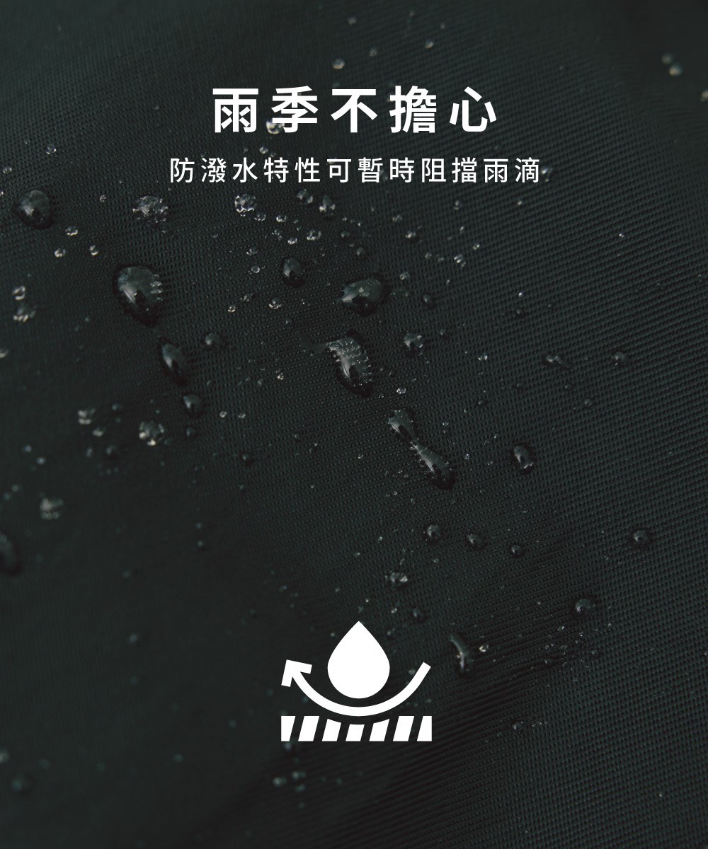 防潑水拼接水桶包 (中)