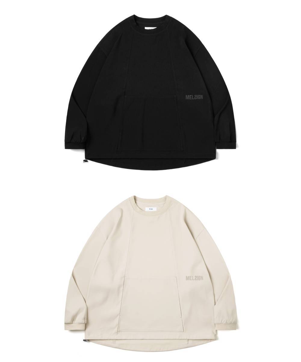 “ASAP” Oversized Tech Crewneck 機能拼接上衣