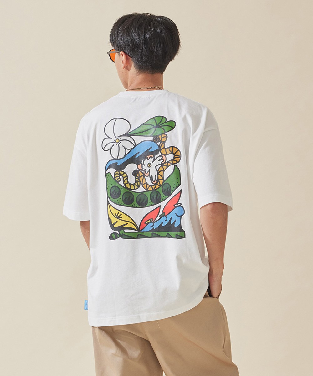 台東山海圖騰聯名TEE