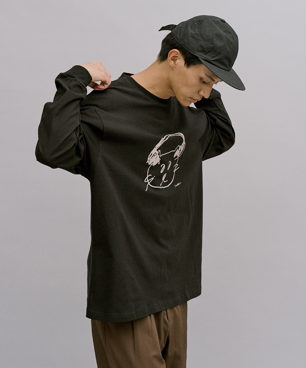 Cavettokate DJ 貓長袖TEE