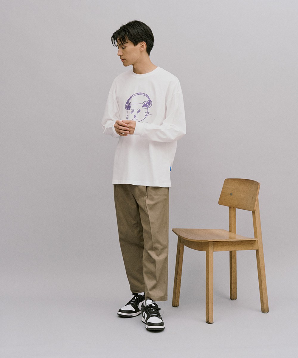 Cavettokate DJ 貓長袖TEE
