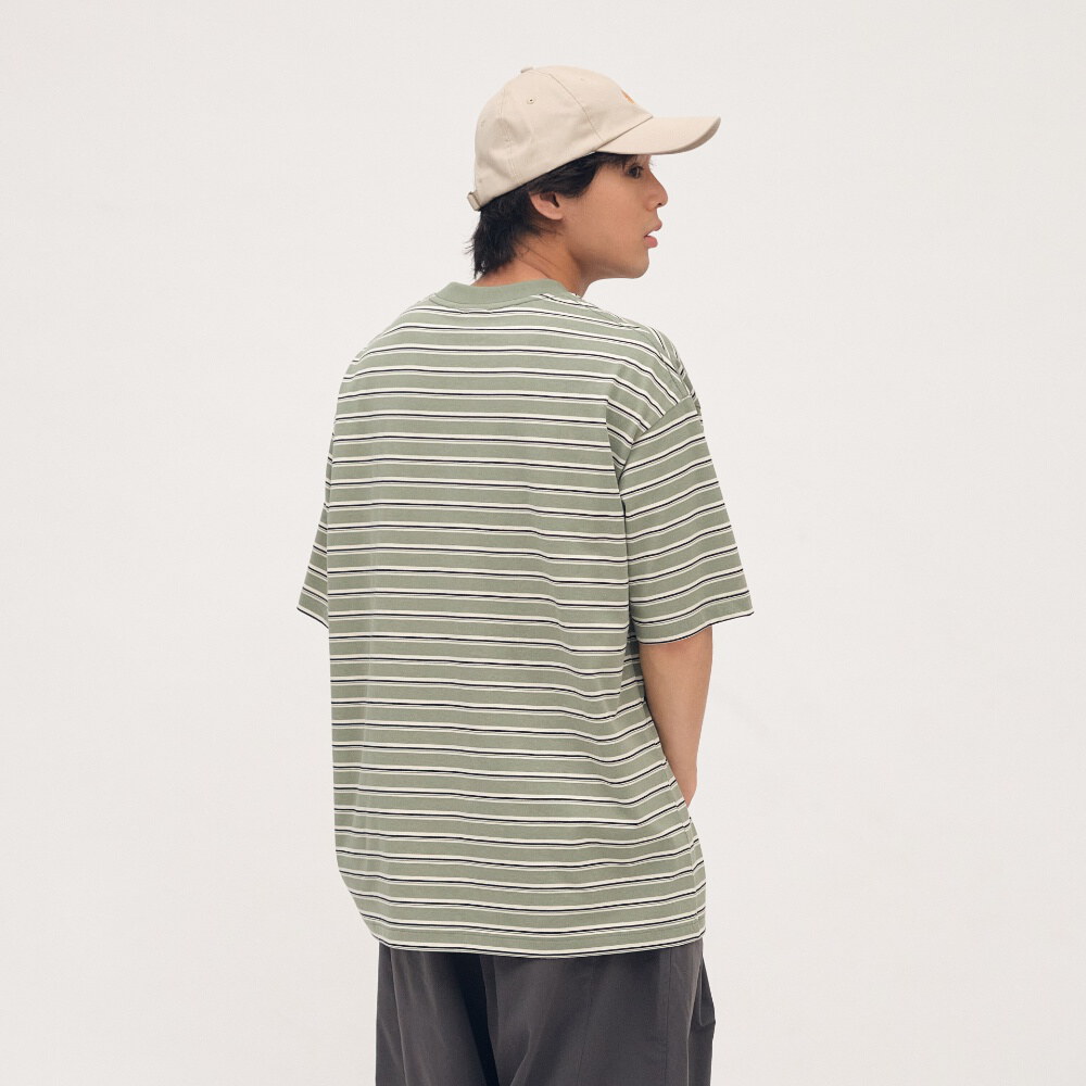 OSAMU GOODS 聯名條紋短袖TEE
