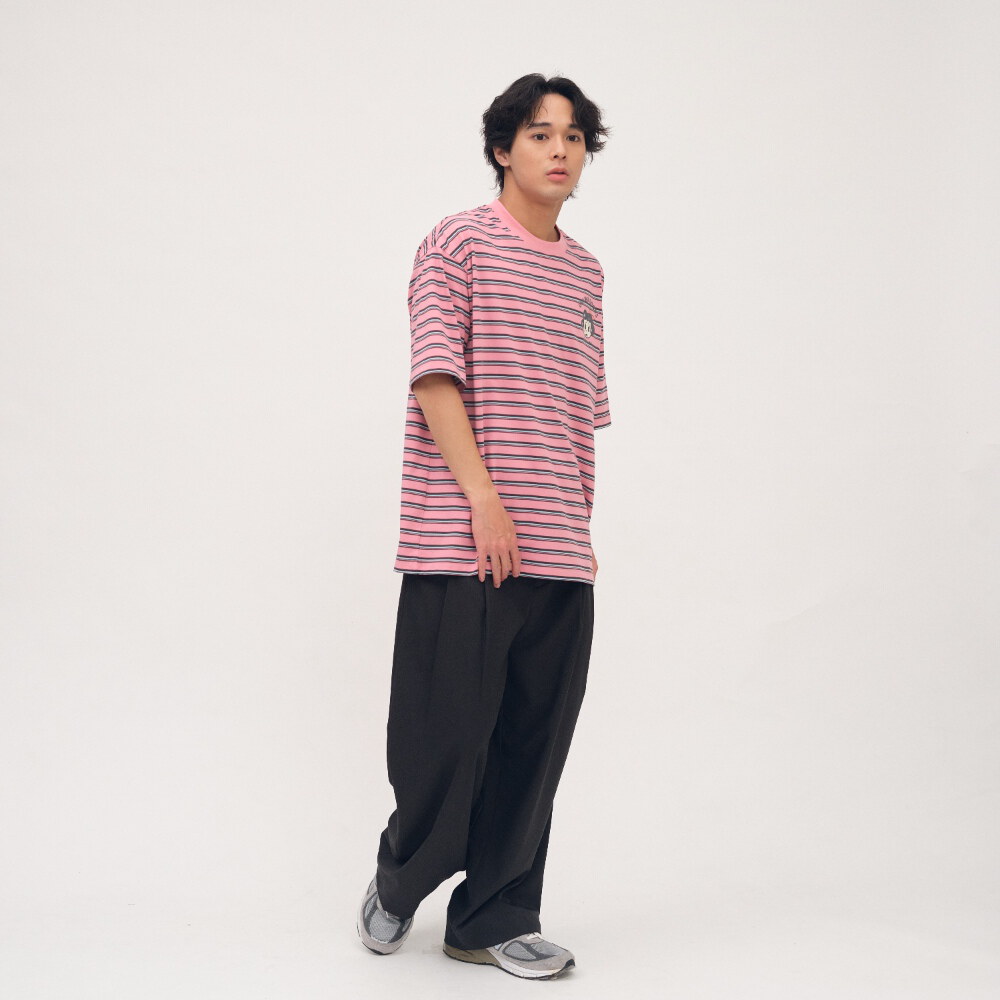 OSAMU GOODS 聯名條紋短袖TEE
