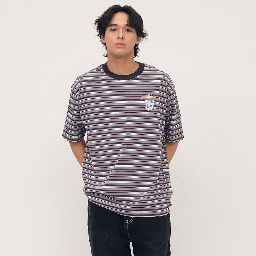 OSAMU GOODS 聯名條紋短袖TEE