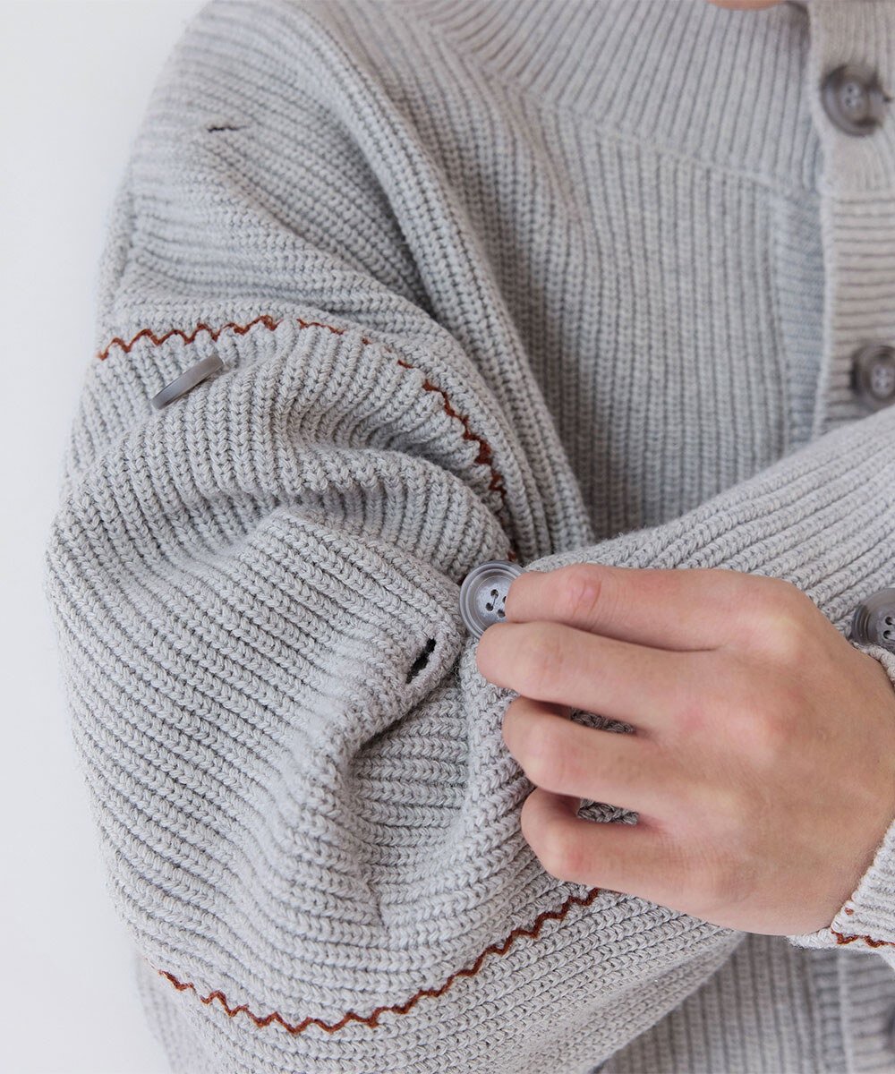 melsign聯名可拆式針織開襟衫