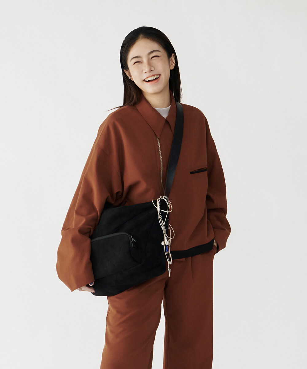 melsign聯名拉鍊西料夾克外套