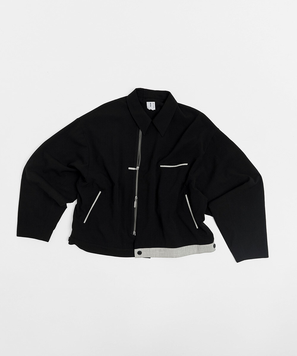 melsign聯名拉鍊西料夾克外套