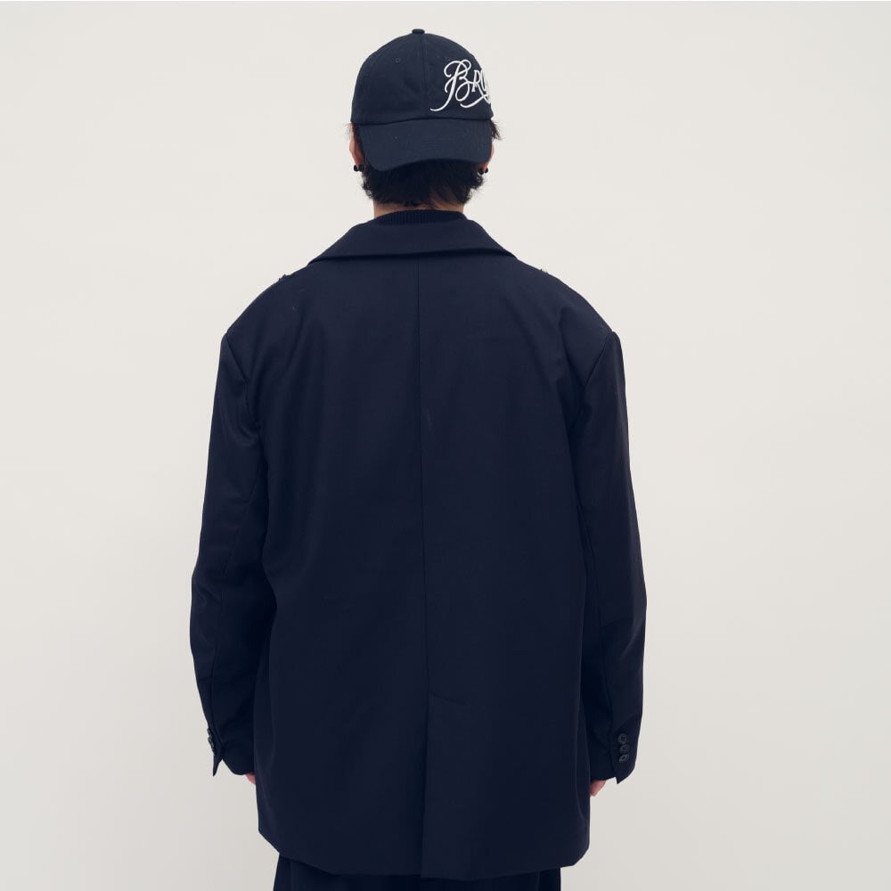 中信聯名單排釦西裝外套