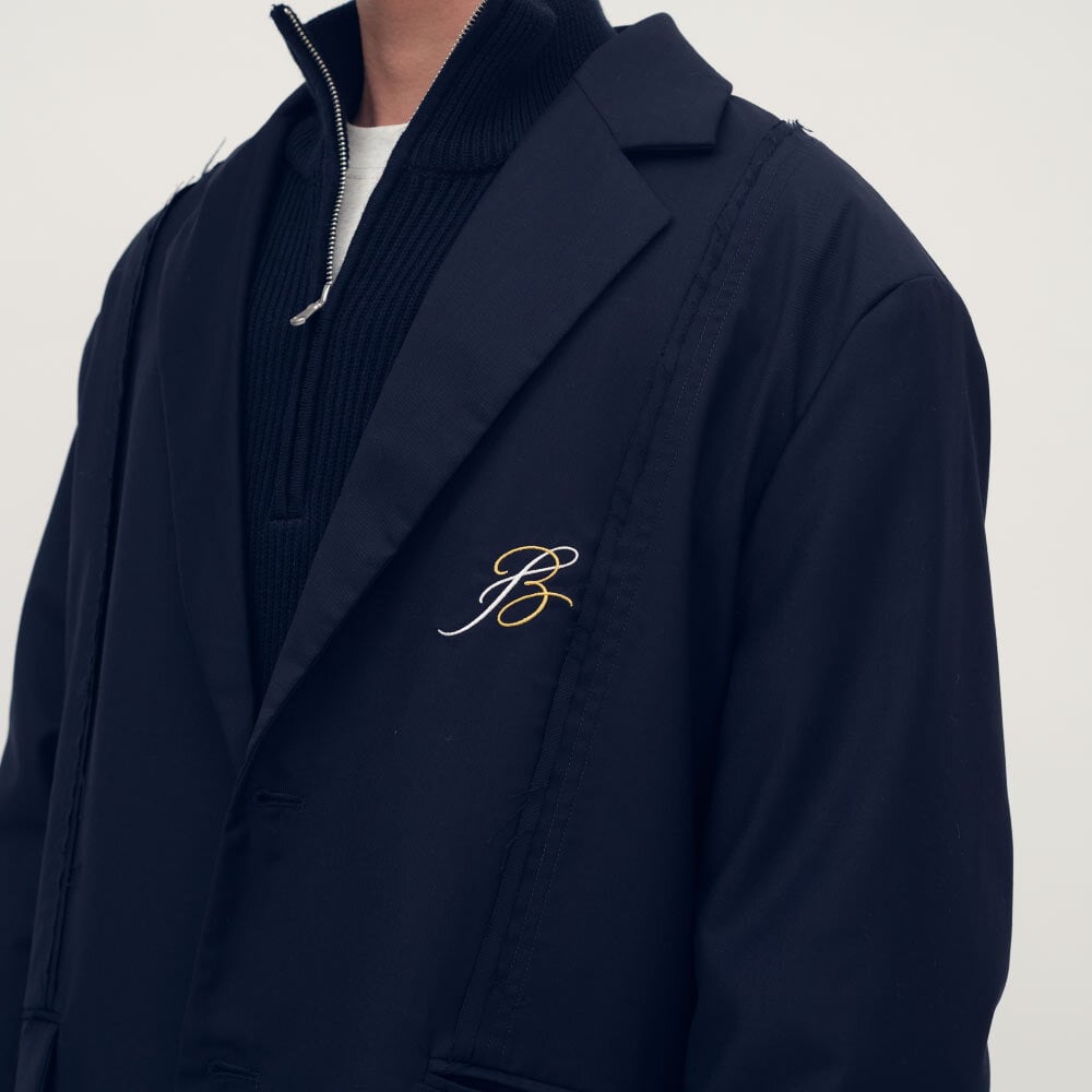 中信聯名單排釦西裝外套