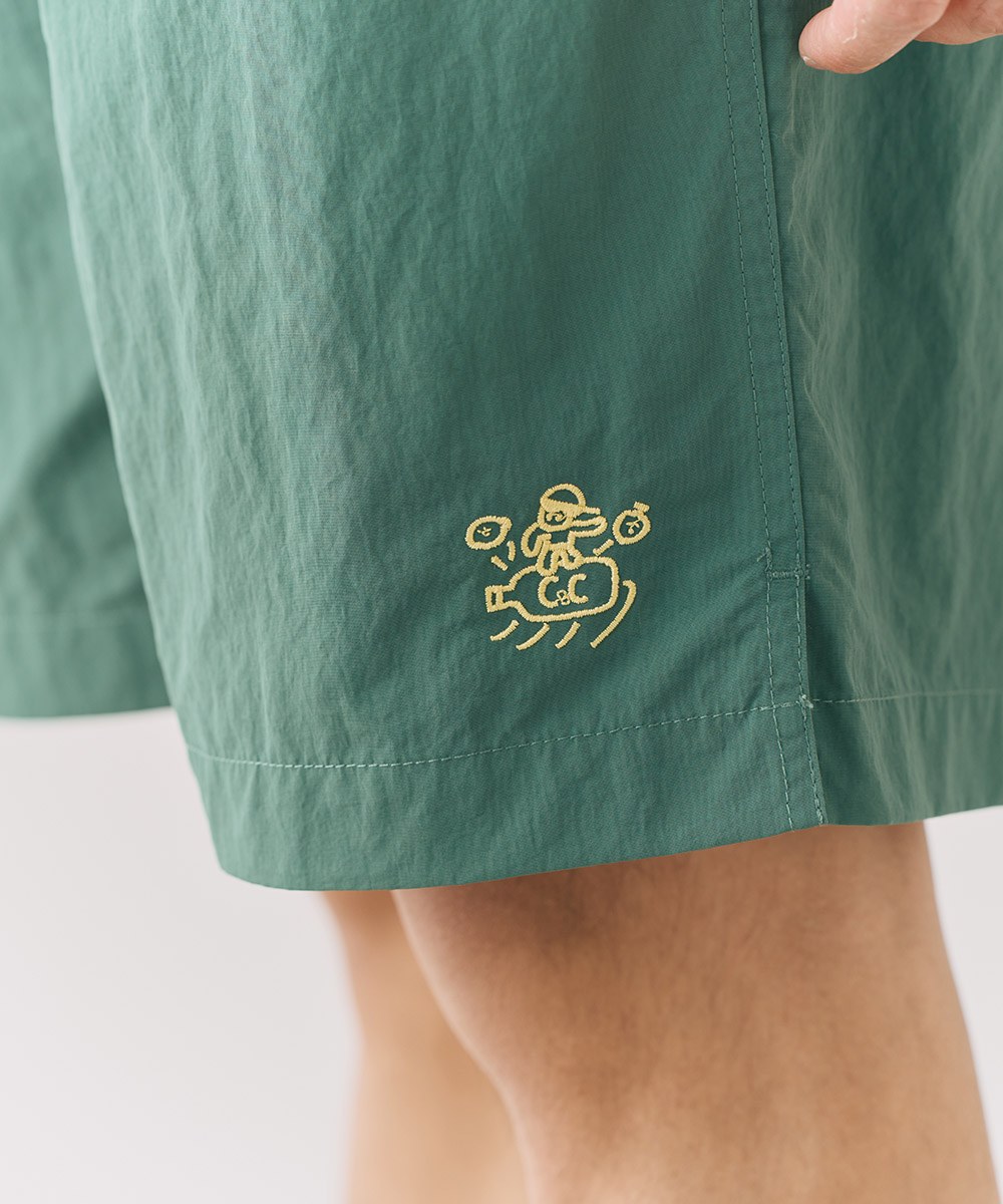 C＆C聯名刺繡短褲