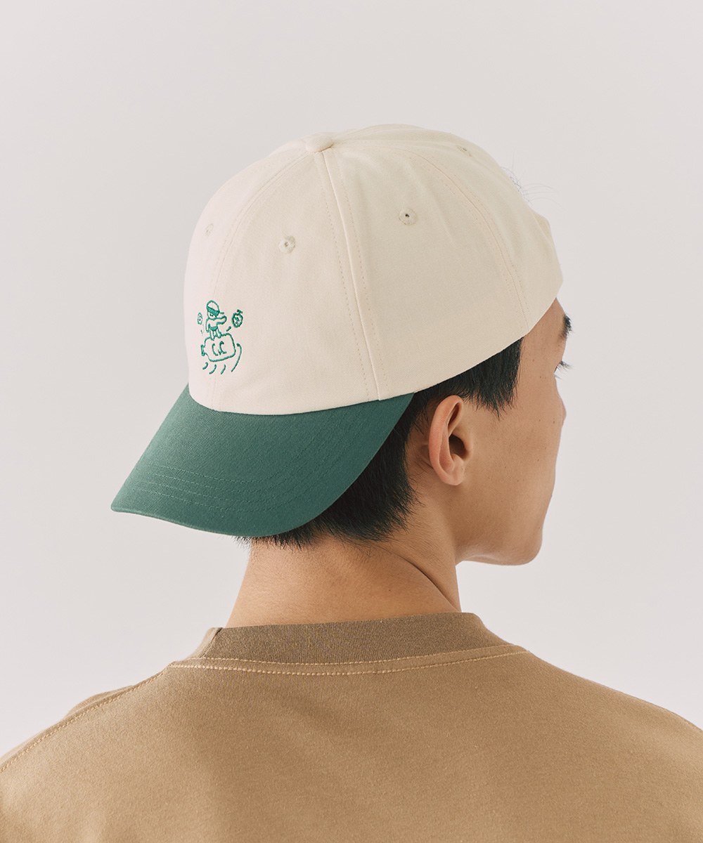 C＆C聯名拼色老帽