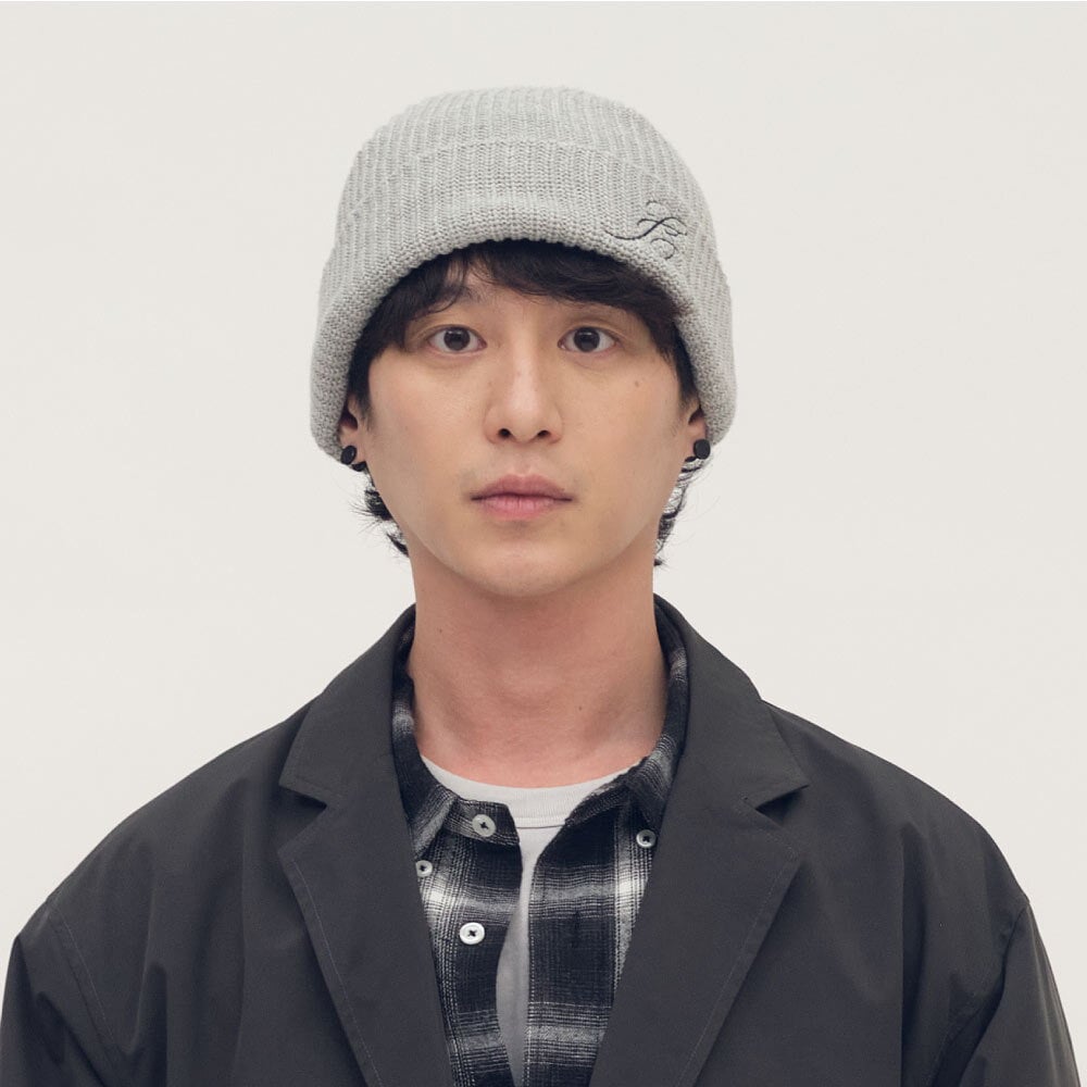 中信聯名刺繡針織毛帽