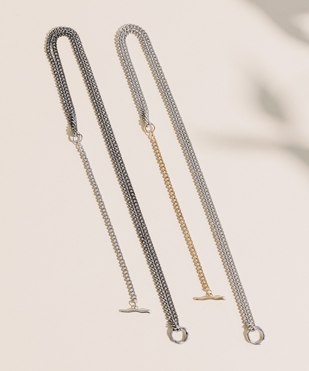 VCP聯名｜雙鍊層次醫療鋼項鍊