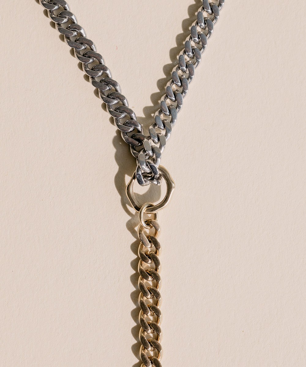 VCP聯名｜雙鍊層次醫療鋼項鍊