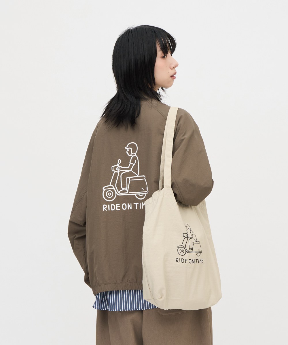 RIDE ON TIME 機車圖像托特包