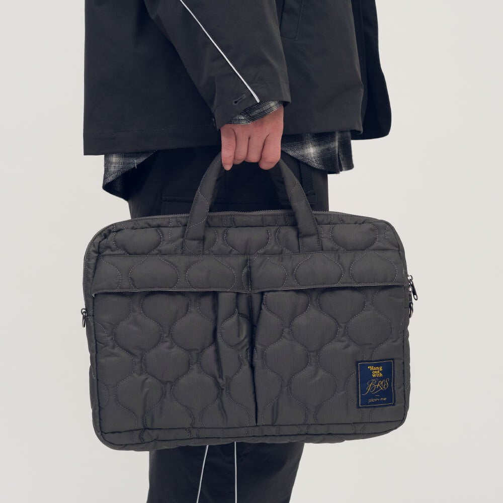 中信聯名絎縫多功能電腦包