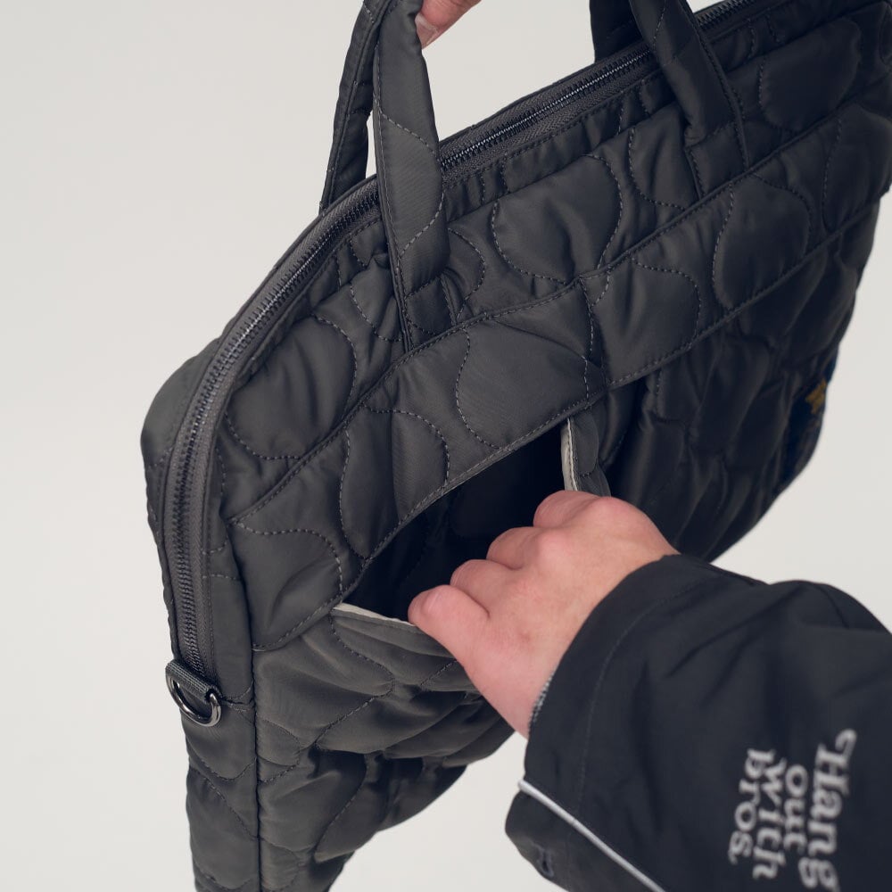 中信聯名絎縫多功能電腦包