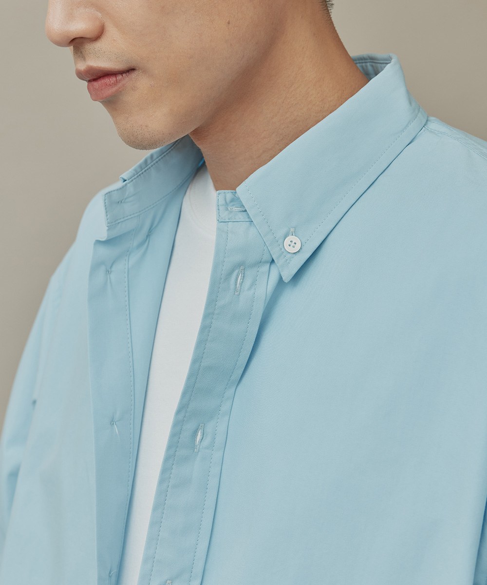 Robin Tang X plain-me 維特魯威保介刺繡襯衫