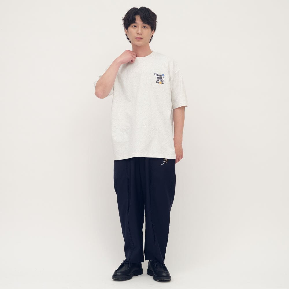 中信聯名鬆身繭型西褲