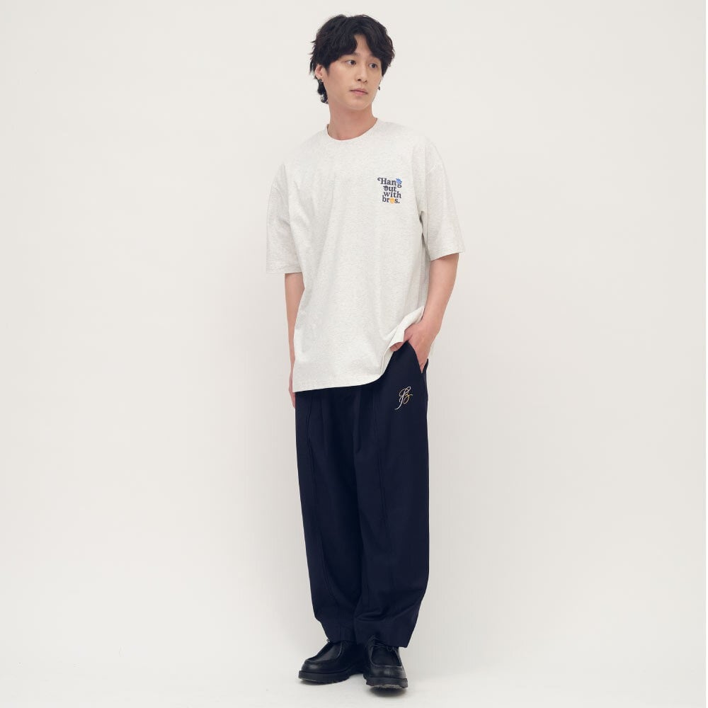 中信聯名鬆身繭型西褲