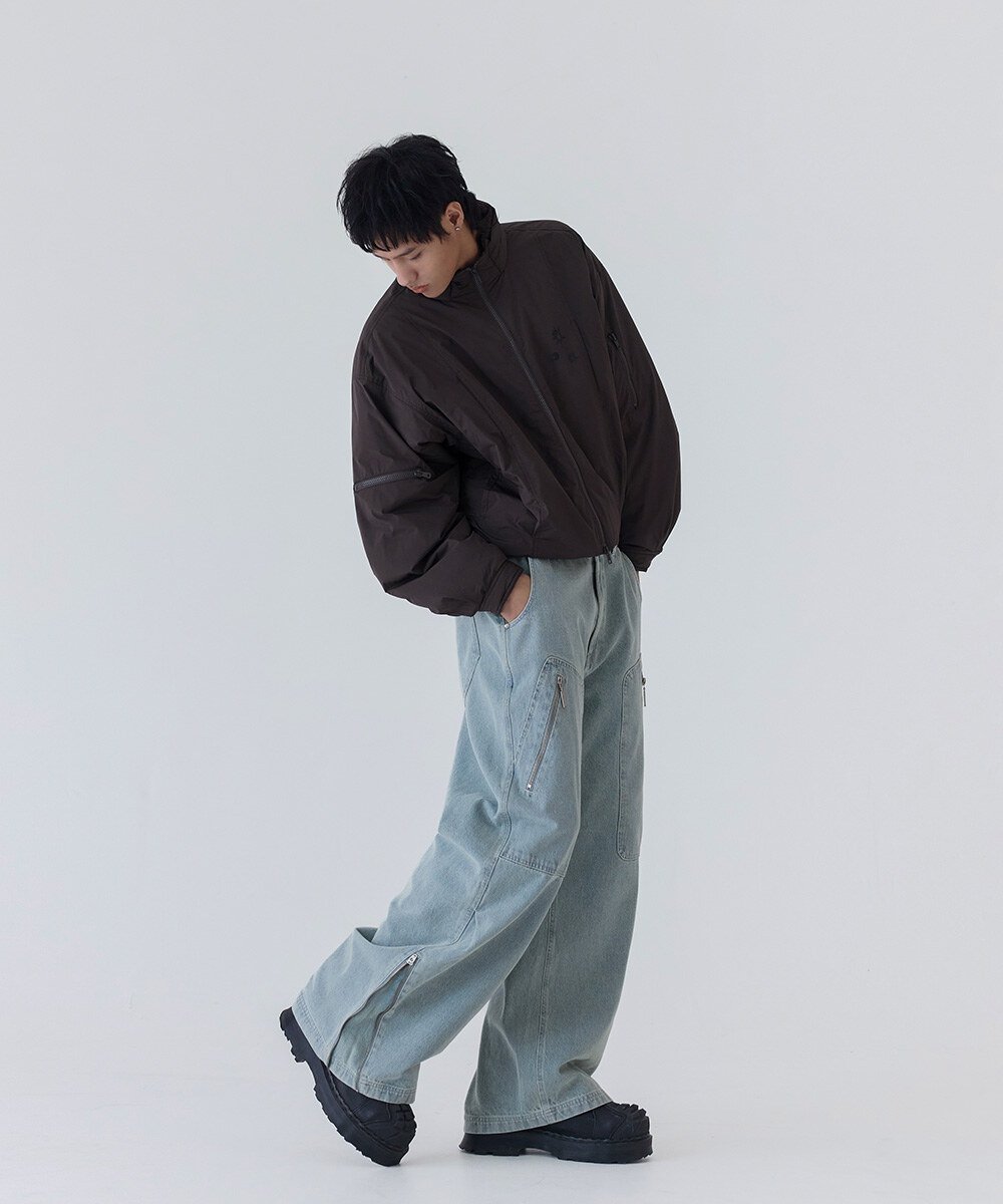 melsign聯名多口袋牛仔褲