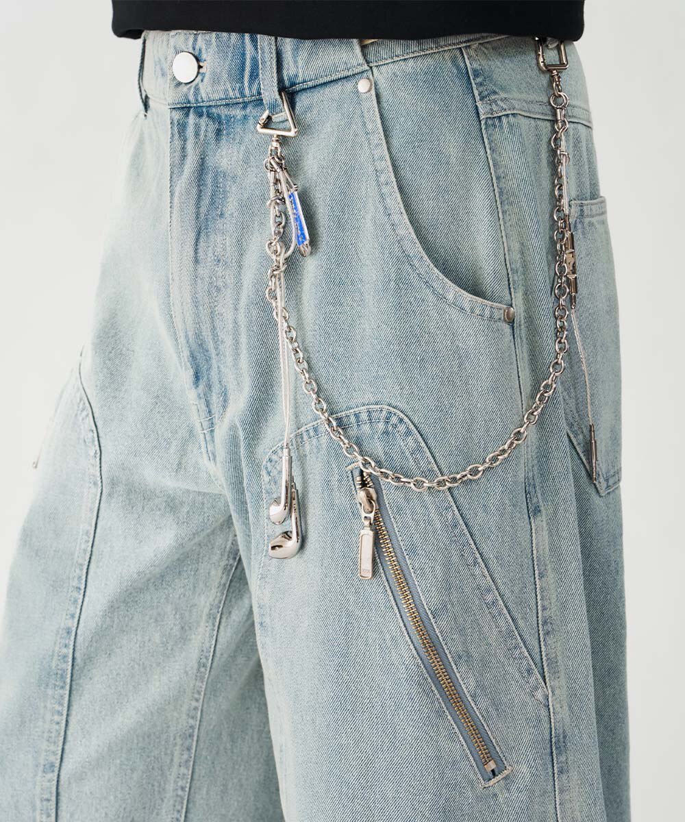 melsign聯名多口袋牛仔褲