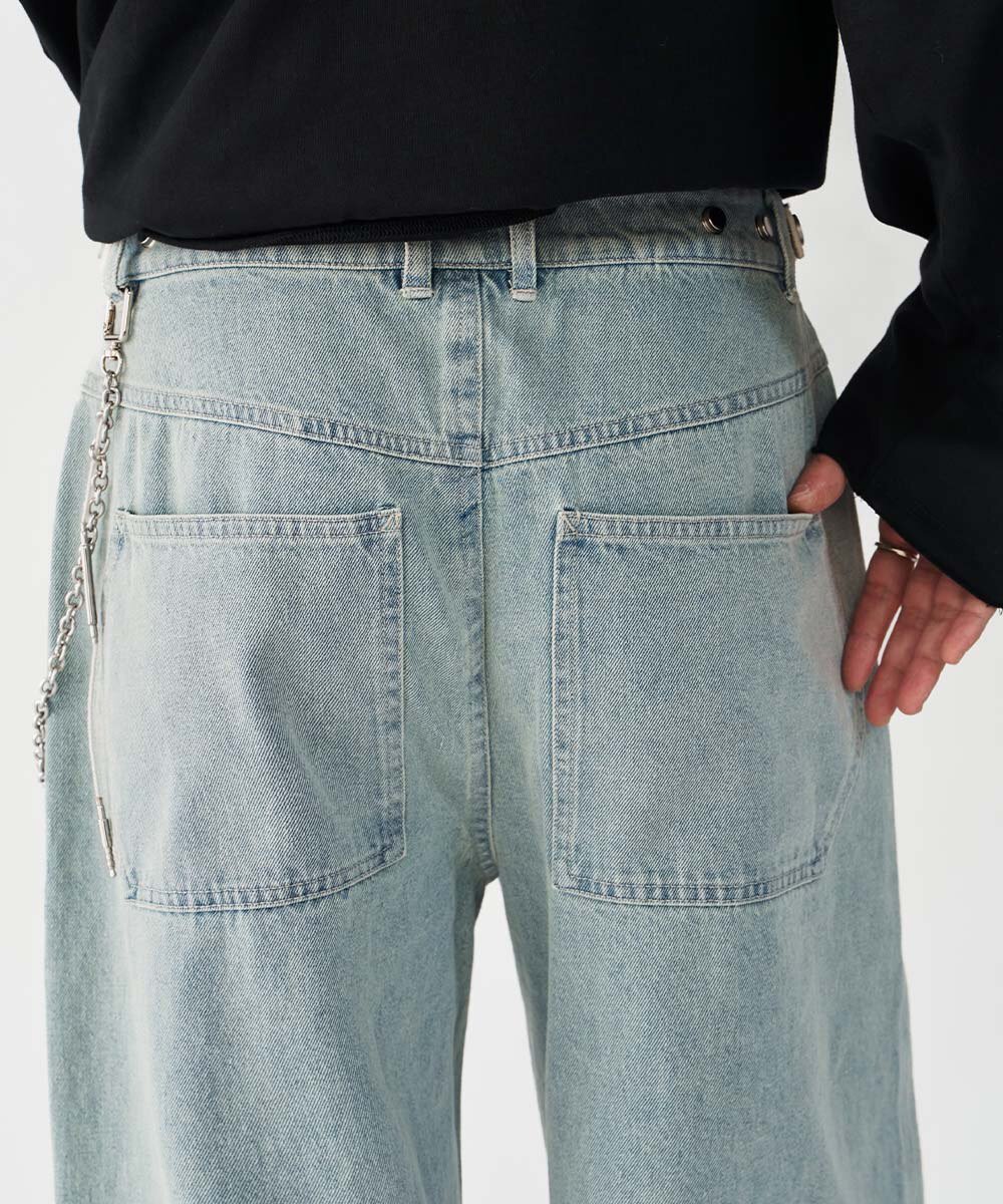 melsign聯名多口袋牛仔褲