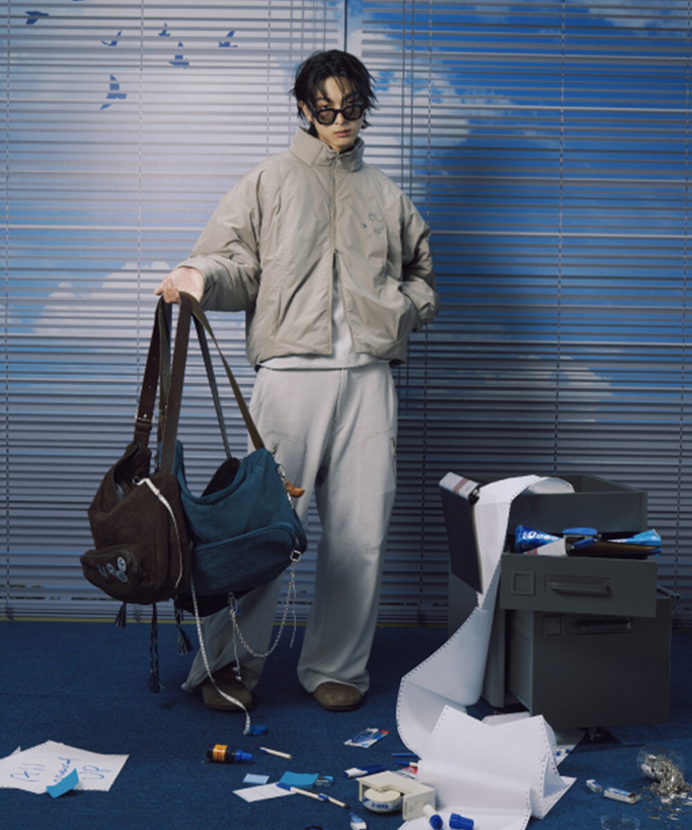 melsign聯名多口袋棉褲