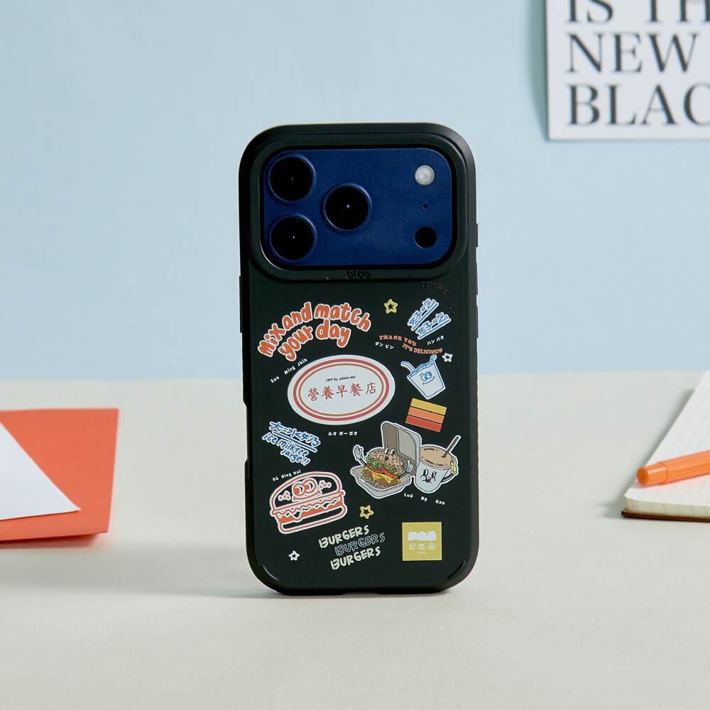 JNP早餐店塗鴉峽谷強悍MagSafe iPhone手機殼