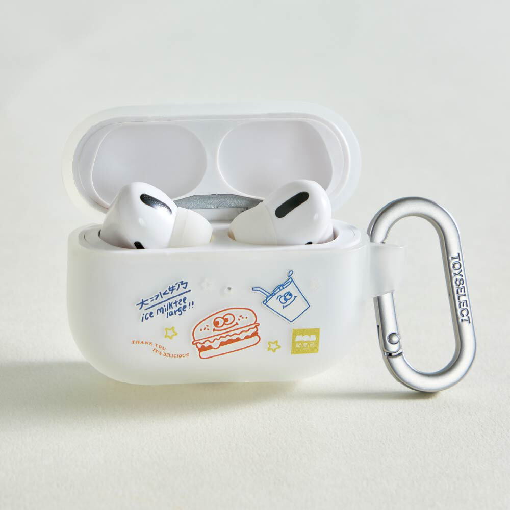 JNP早餐店塗鴉強悍防摔AirPods保護套