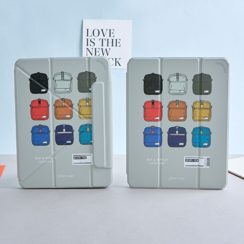 旅行小包強悍磁吸iPad三折保護殼