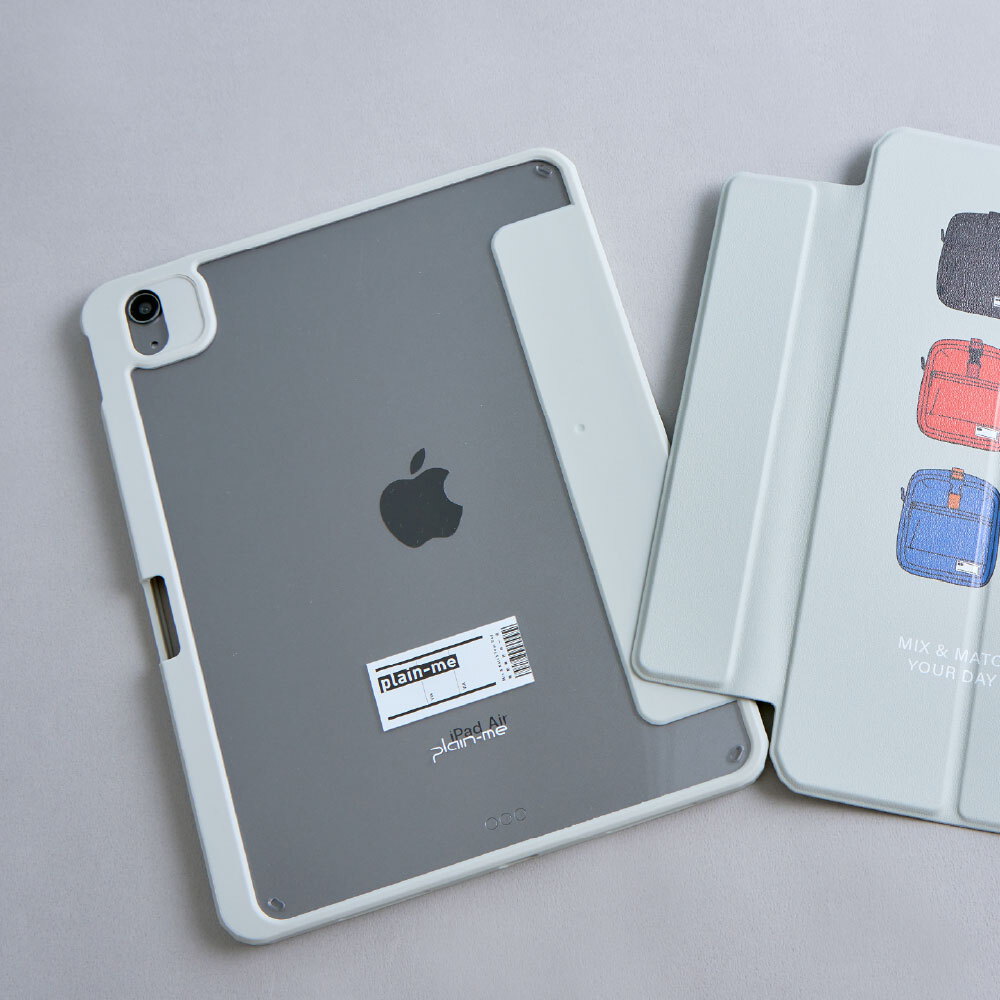 旅行小包強悍磁吸iPad三折保護殼