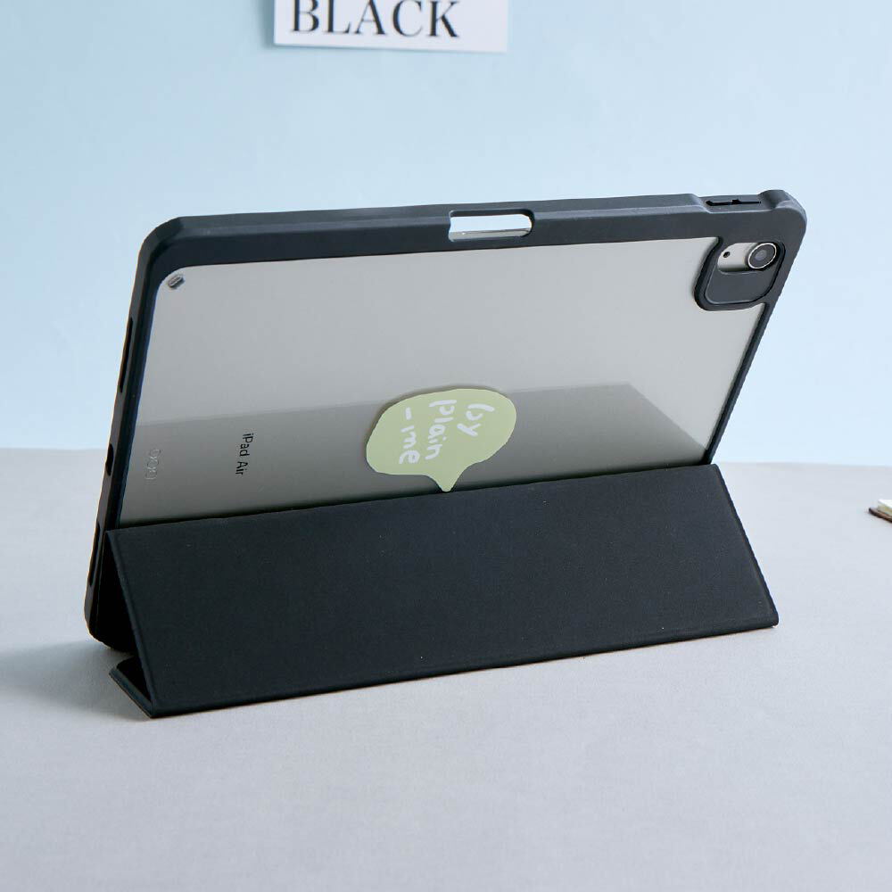 JNP早餐店塗鴉強悍磁吸iPad三折保護殼