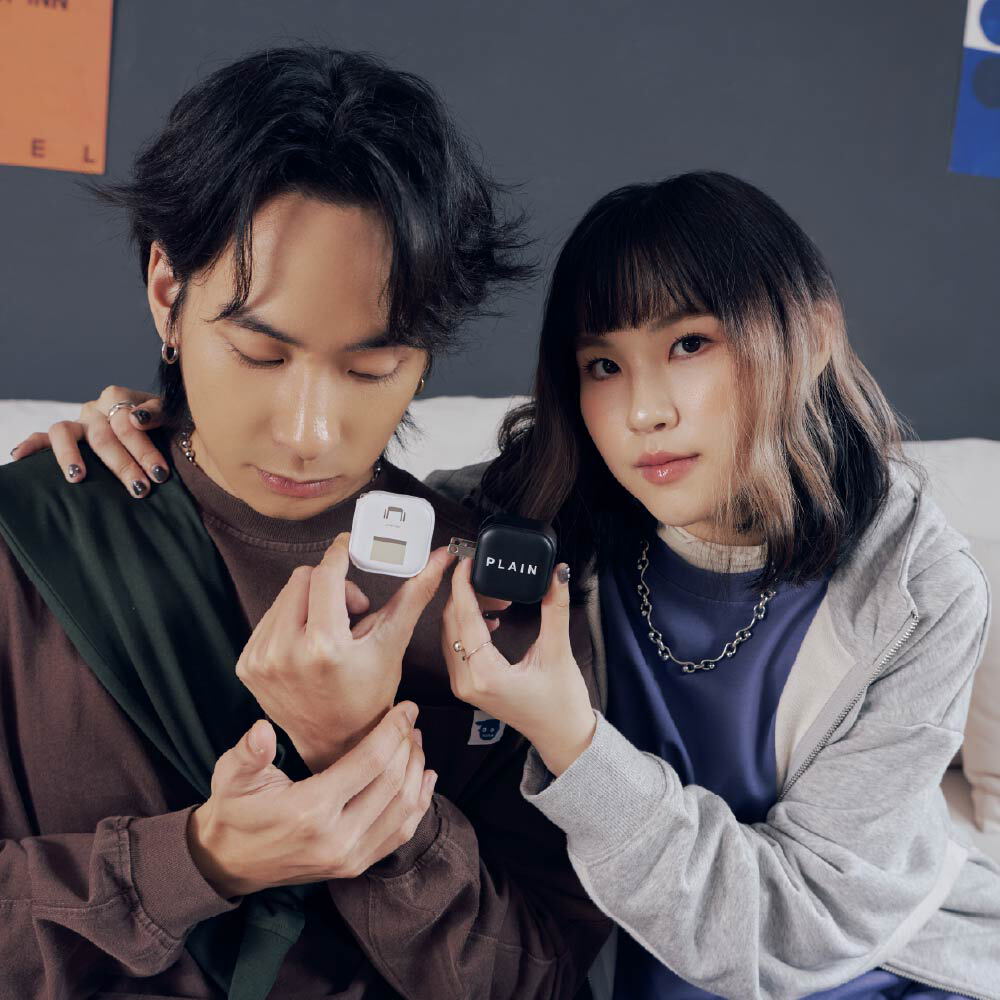 陪覓購物袋GaN 45W Type-C雙孔充電頭