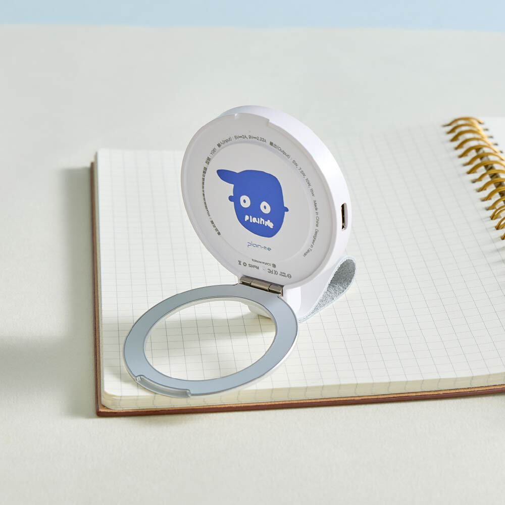 小P社長15W磁吸支架無線充電器