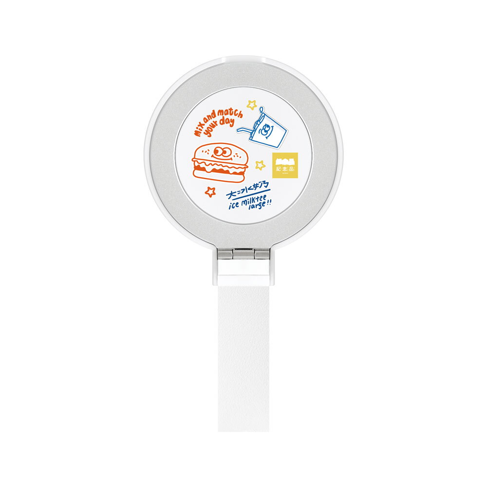 JNP早餐店塗鴉15W磁吸支架無線充電器