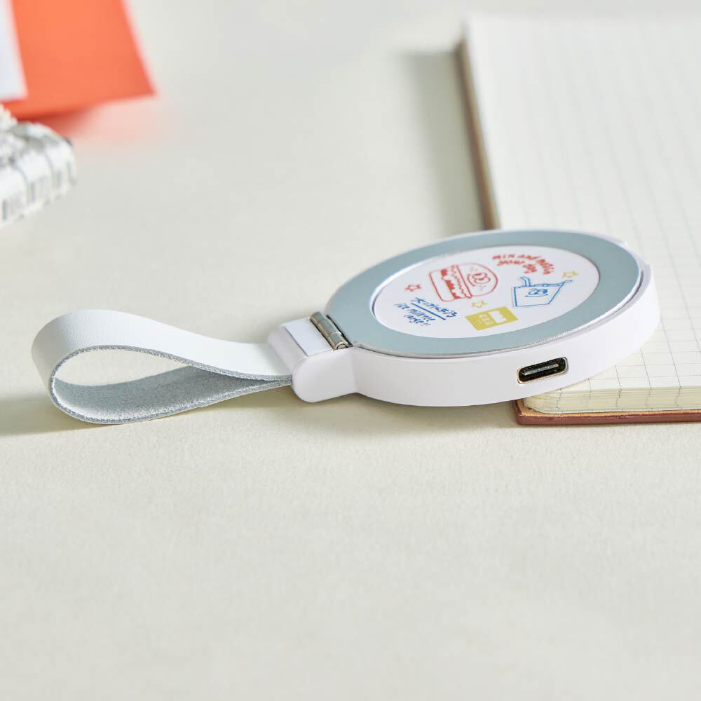 JNP早餐店塗鴉15W磁吸支架無線充電器