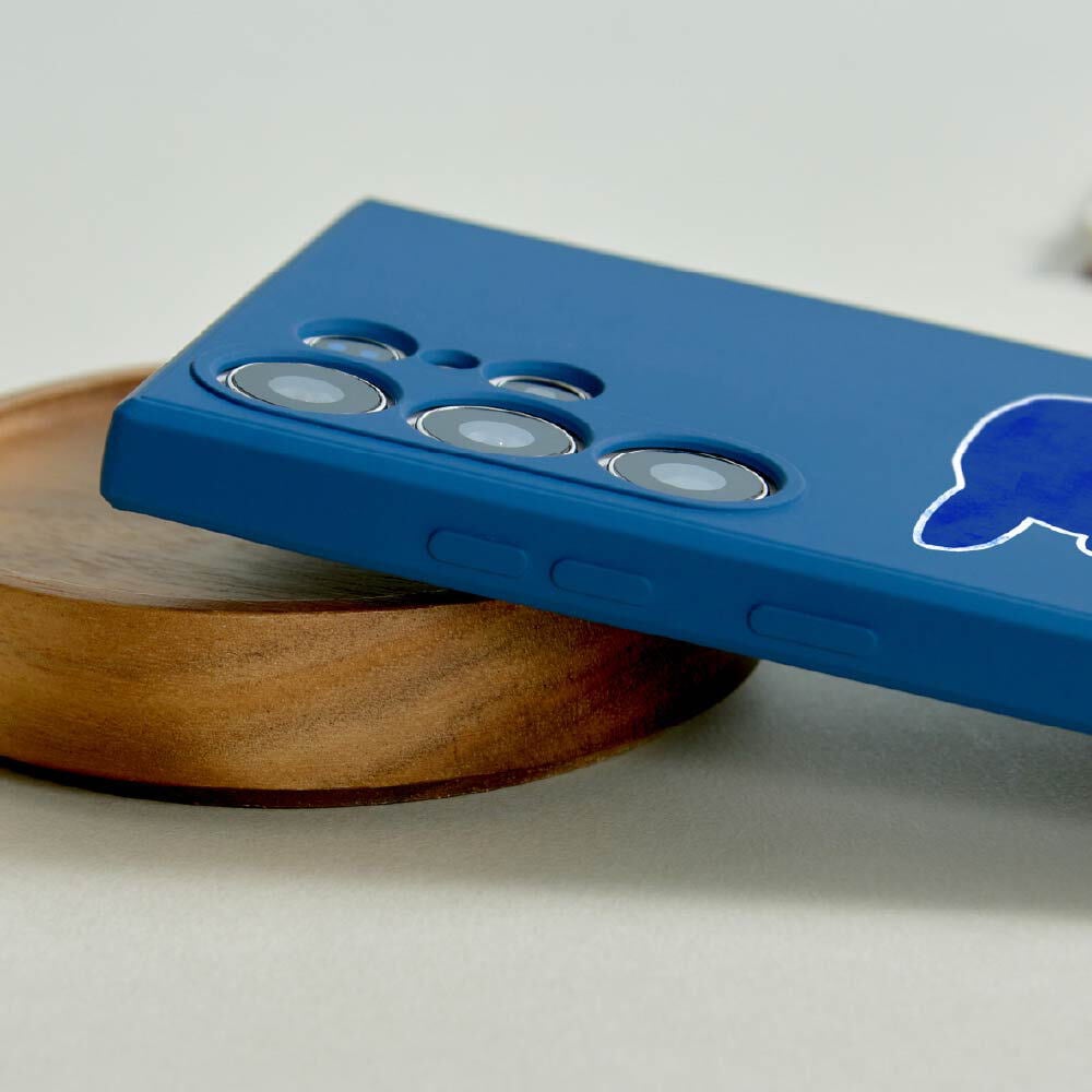 plain-me小P社長純色矽膠SAMSUNG手機殼