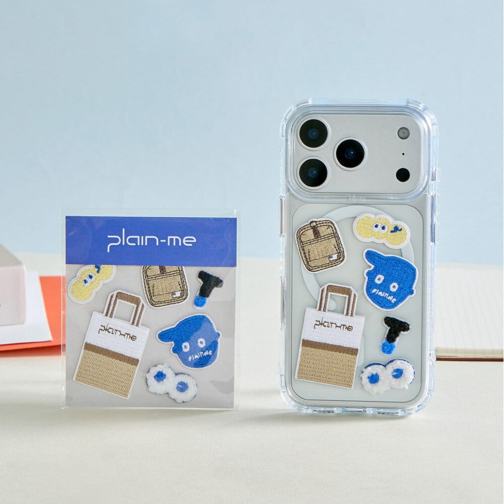 plain-me經典布章貼紙