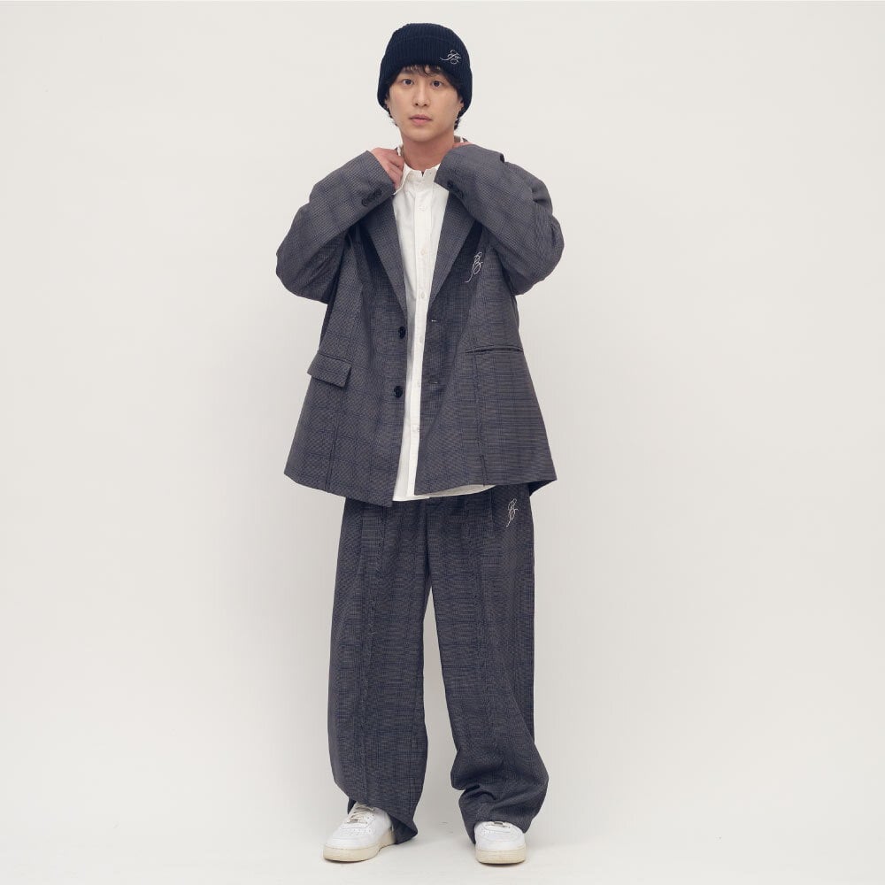 中信聯名寬鬆落地西褲