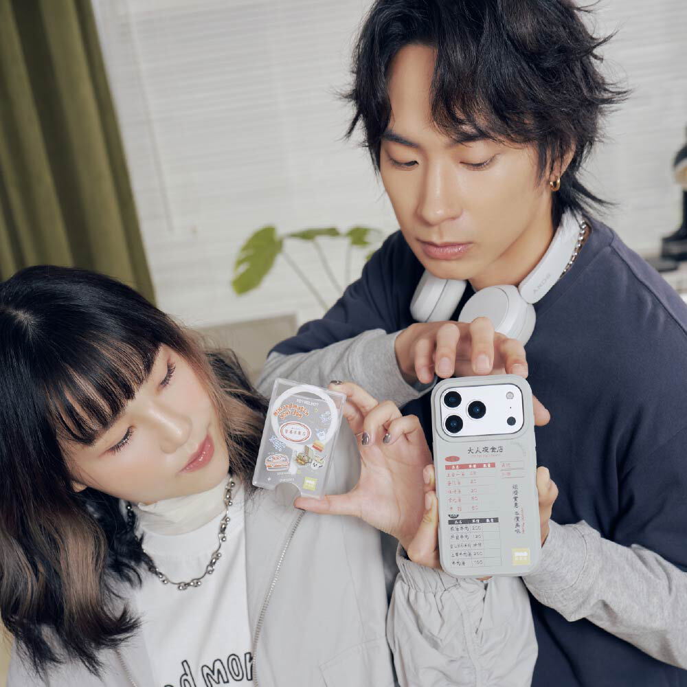 小P社長隨性搭MagSafe磁吸卡片夾