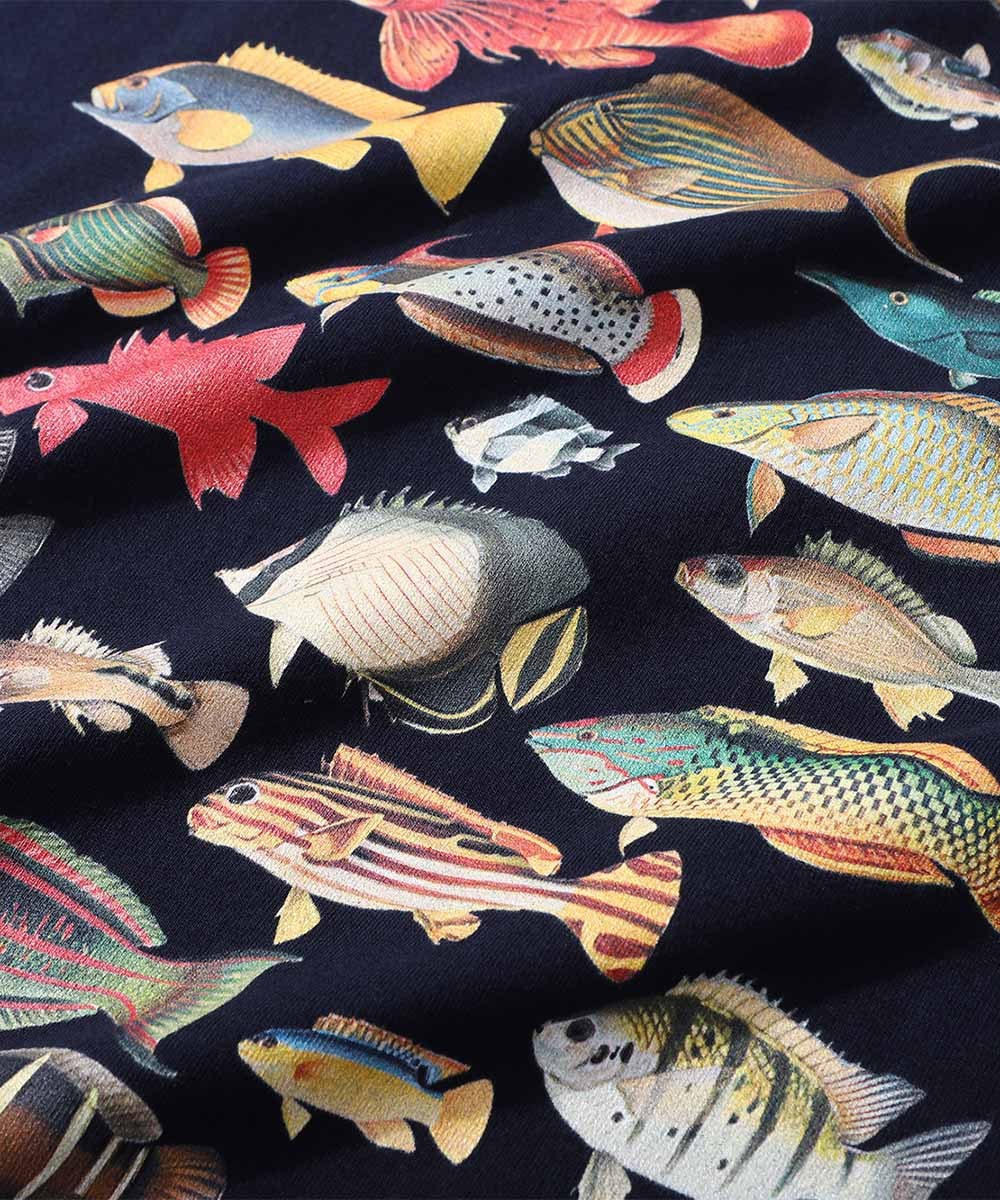 魚群印花短TEE One of a kind Tee