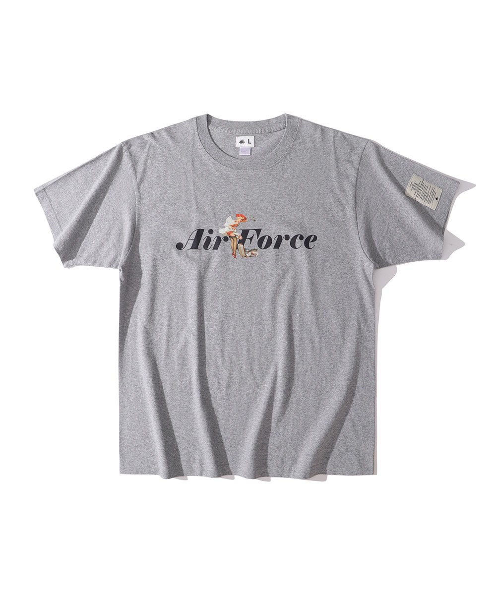 印花短TEE Pinup Model AirForce Tee