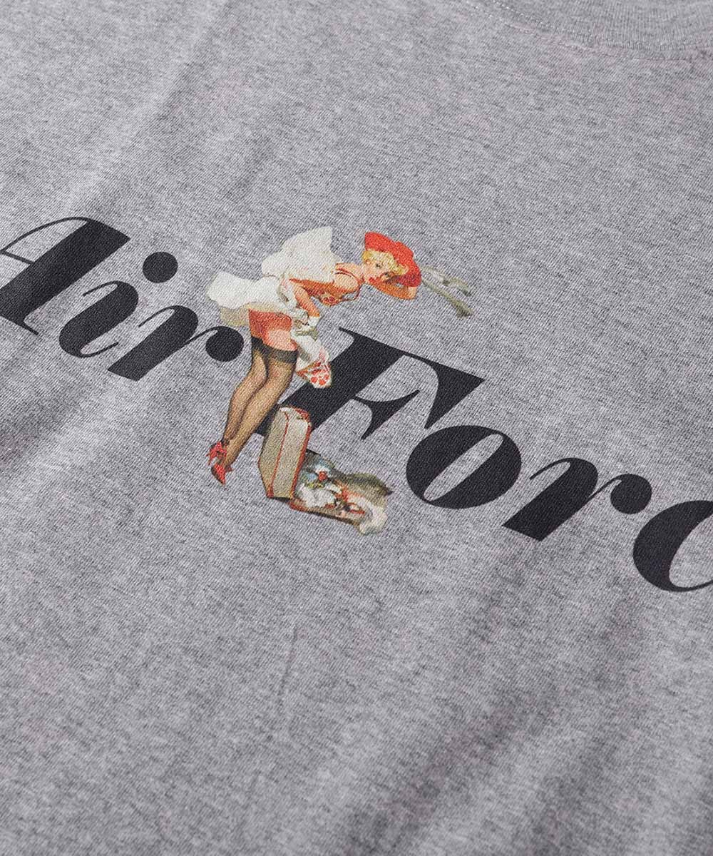 印花短TEE Pinup Model AirForce Tee