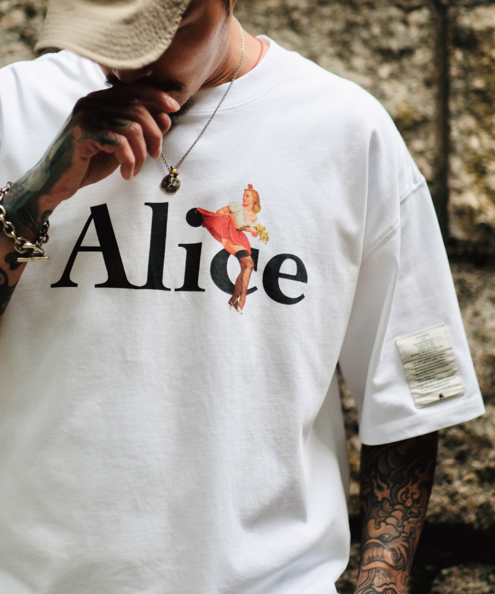 印花上衣 Pinup Model Alice Tee