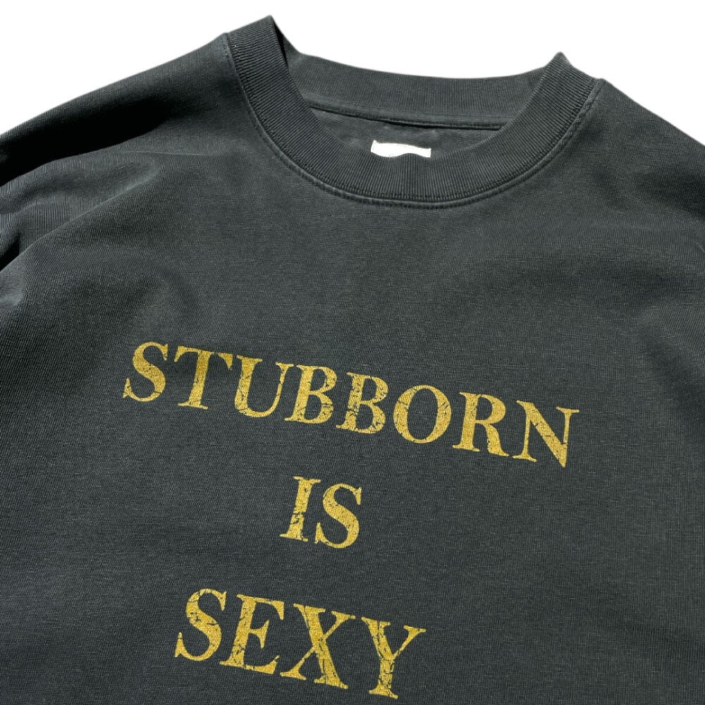 印花上衣 Stubborn Is Sexy LS Tee