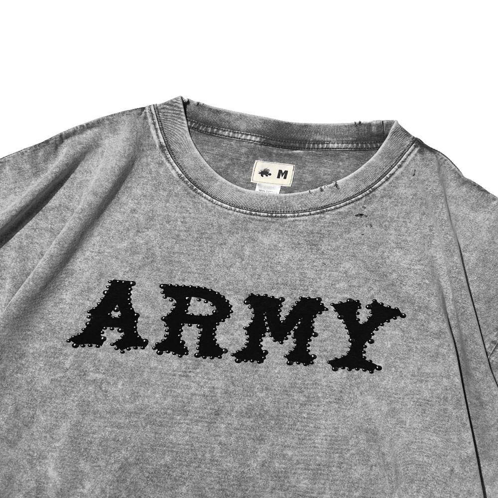 鉚釘LOGO短Tee The Studded Army Tee