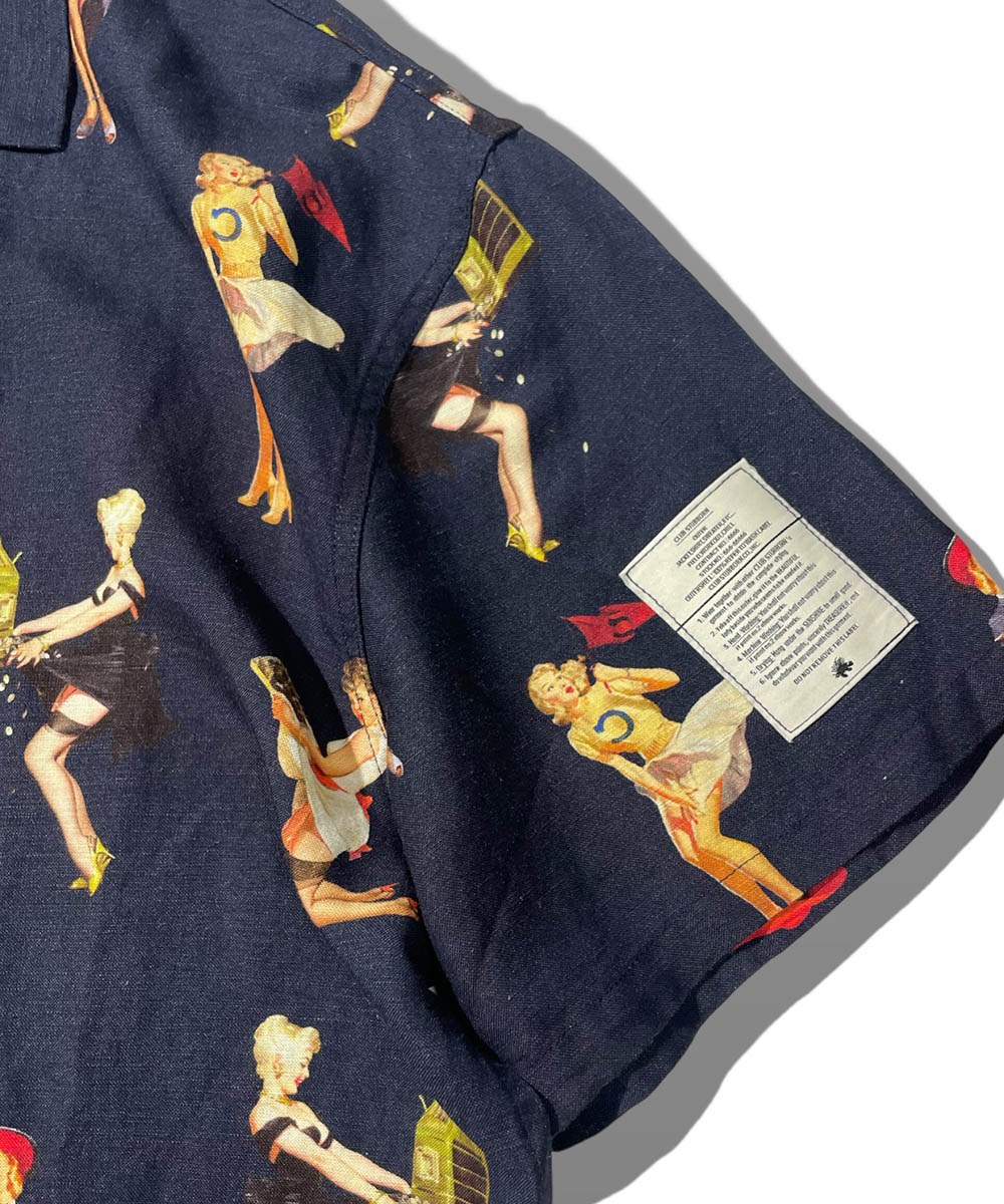 復古印花開領襯衫 Souvenir Shirt Zero