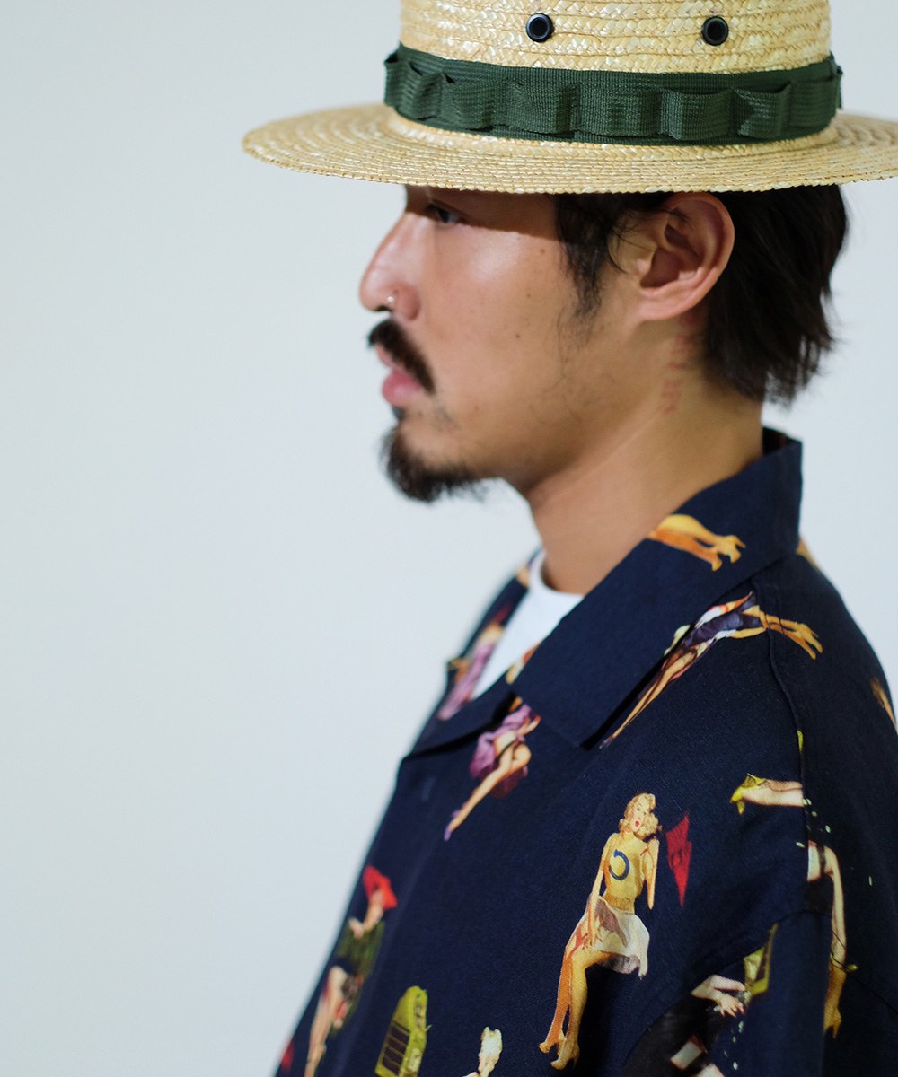 復古印花開領襯衫 Souvenir Shirt Zero