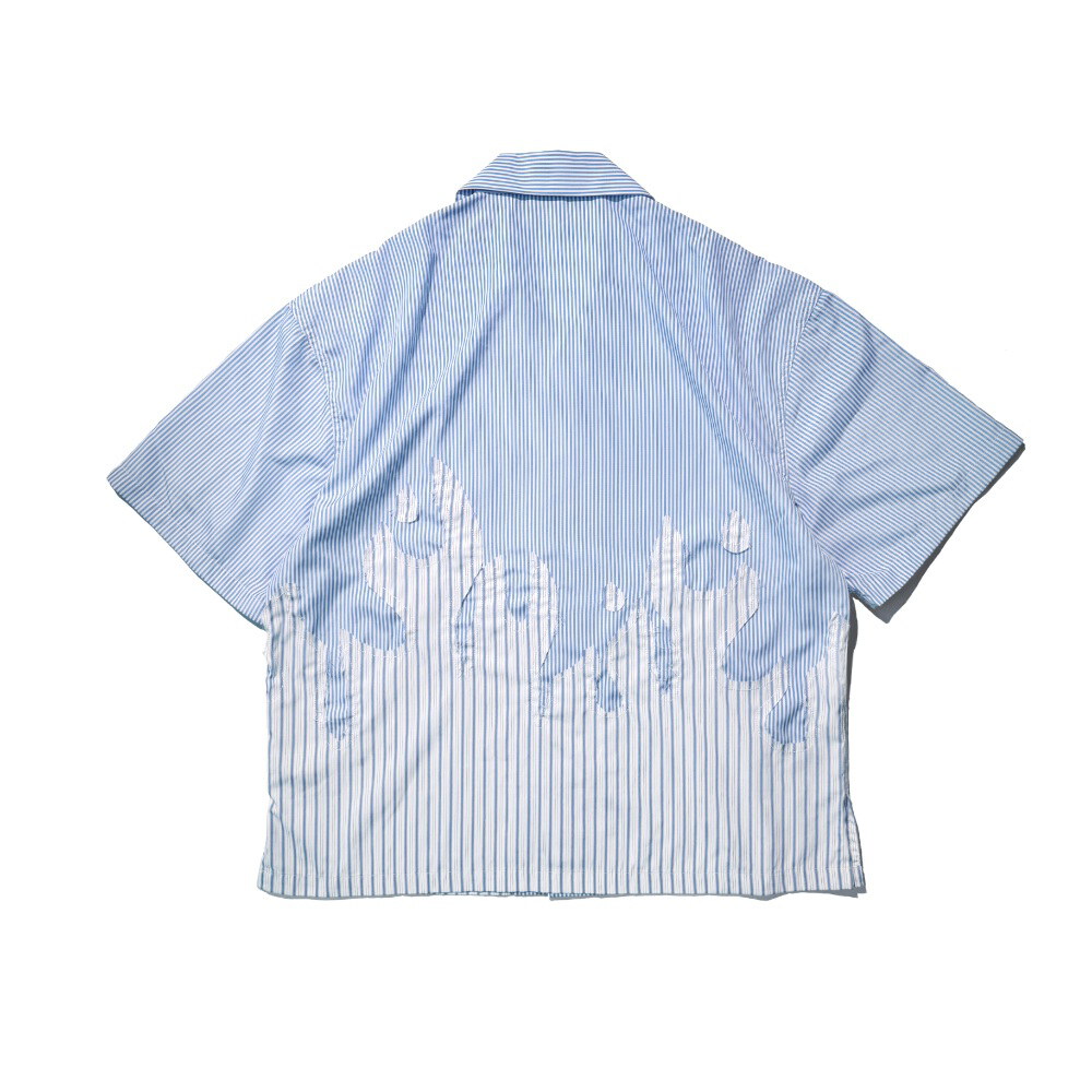 拼接條紋襯衫 The Flame SS Shirt